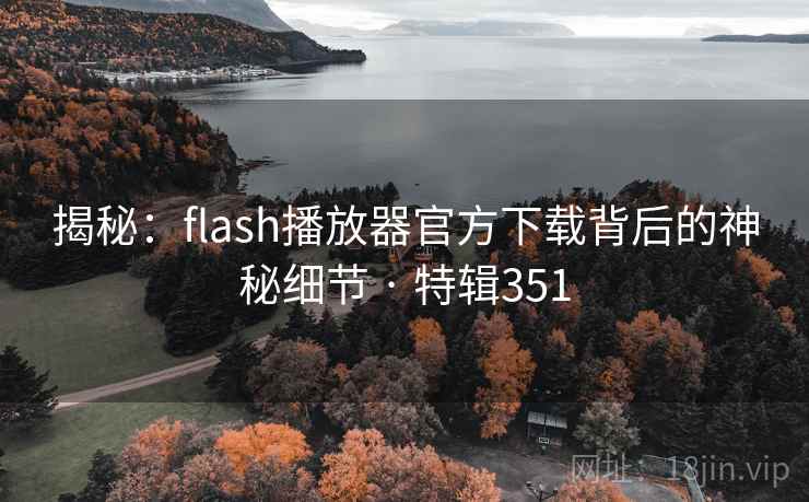 揭秘：flash播放器官方下载背后的神秘细节 · 特辑351
