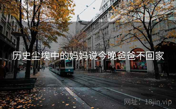 历史尘埃中的妈妈说今晚爸爸不回家